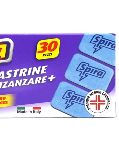 spira piastrine insetticida - 30 pezzi - antizanzare - zanzaricida: tuttocasashop.it: pulizia e cura della casa