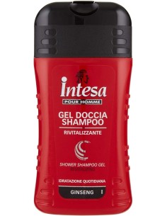 intesa pour homme doccia shampoo - 250ml - rivitalizzante - ginseng: tuttocasashop.it: igiene e cura della persona