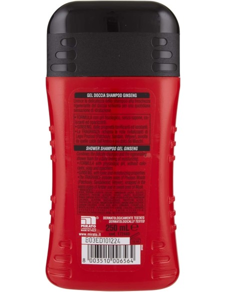 intesa pour homme doccia shampoo - 250ml - rivitalizzante - ginseng: tuttocasashop.it: igiene e cura della persona