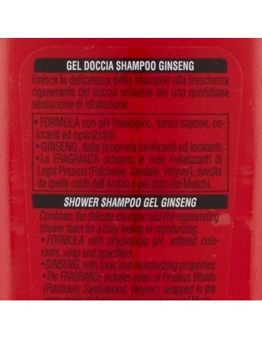 intesa pour homme doccia shampoo - 250ml - rivitalizzante - ginseng: tuttocasashop.it: igiene e cura della persona