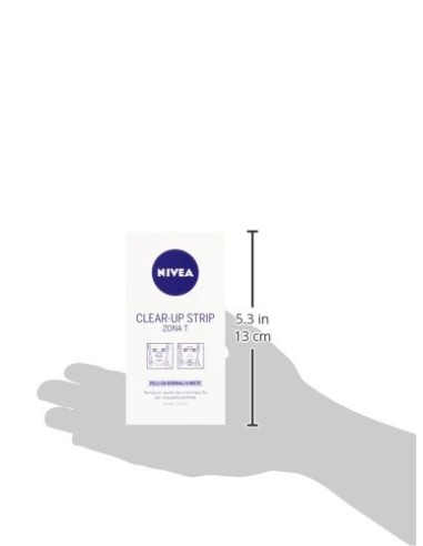 nivea clear up strip zona t - 6 pezzi - rimuove punti neri e impurita': tuttocasashop.it: igiene e cura della persona