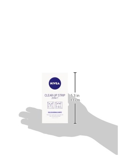 nivea clear up strip zona t - 6 pezzi - rimuove punti neri e impurita': tuttocasashop.it: igiene e cura della persona