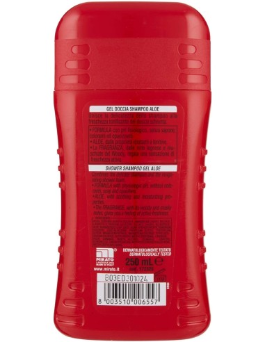 intesa pour homme doccia shampoo - 250ml - tonificante - aloe: tuttocasashop.it: igiene e cura della persona