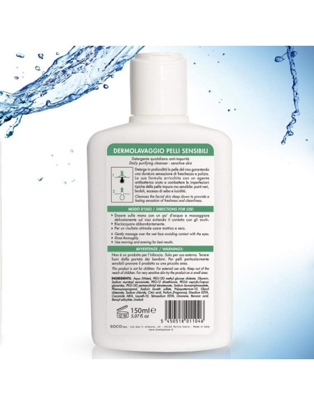 topexan detergente lavaviso - 150ml - pelli sensibili - brufoli: tuttocasashop.it: igiene e cura della persona