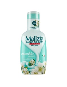 malizia bagnoschiuma 1000ml - muschio bianco: tuttocasashop.it: igiene e cura della persona