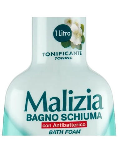 malizia bagnoschiuma 1000ml - muschio bianco: tuttocasashop.it: igiene e cura della persona