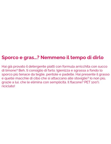 scala detersivo a mano per piatti e stoviglie - 1250ml - limone: tuttocasashop.it: pulizia e cura della casa