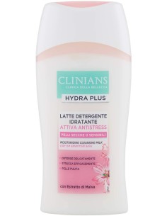clinians hydra plus latte detergente 200ml - pelli secche sensibili - malva: tuttocasashop.it: igiene e cura della persona