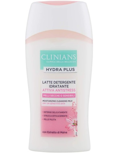 clinians hydra plus latte detergente 200ml - pelli secche sensibili - malva: tuttocasashop.it: igiene e cura della persona