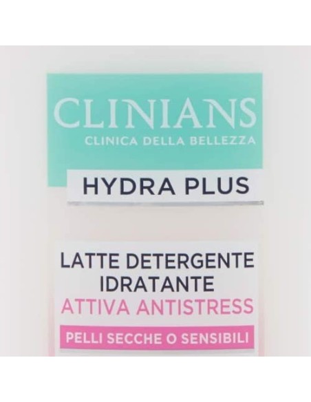 clinians hydra plus latte detergente 200ml - pelli secche sensibili - malva: tuttocasashop.it: igiene e cura della persona