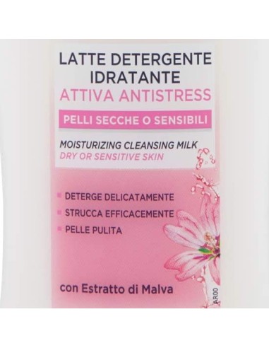 clinians hydra plus latte detergente 200ml - pelli secche sensibili - malva: tuttocasashop.it: igiene e cura della persona