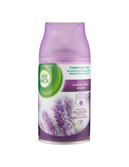 air wick fresh matic 250ml - ricarica per diffusore - lavanda: tuttocasashop.it: pulizia e cura della casa