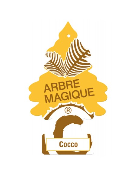 arbre magique alberello deodorante per auto - 1 pezzo - cocco: tuttocasashop.it: pulizia e cura della casa