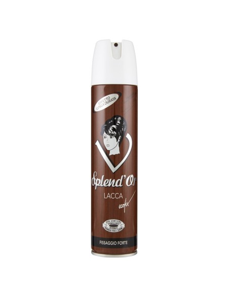 splend'or lacca spray per capelli 300ml - fissaggio forte: tuttocasashop.it: igiene e cura della persona