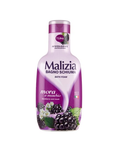 malizia bagnoschiuma 1000ml - mora e muschio: tuttocasashop.it: igiene e cura della persona