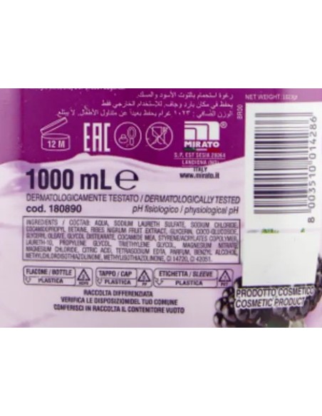 malizia bagnoschiuma 1000ml - mora e muschio: tuttocasashop.it: igiene e cura della persona