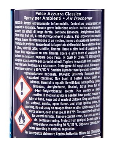 felce azzurra aria di casa deodorante - spray 250ml - classico - original: tuttocasashop.it: pulizia e cura della casa