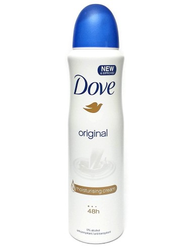 dove deodorante spray 150ml - 48h original - classico - original: tuttocasashop.it: igiene e cura della persona