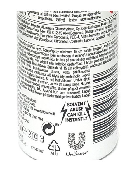 dove deodorante spray 150ml - 48h original - classico - original: tuttocasashop.it: igiene e cura della persona