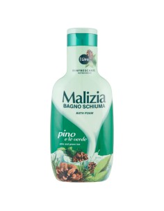 malizia bagnoschiuma 1000ml - pino e te' verde: tuttocasashop.it: igiene e cura della persona
