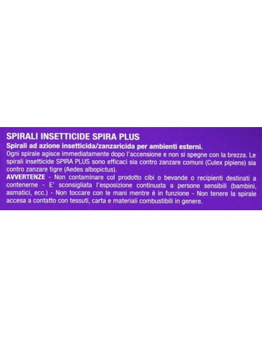 spira spirali antizanzara 10pz - spiralette - camping - spazi aperti: tuttocasashop.it: pulizia e cura della casa