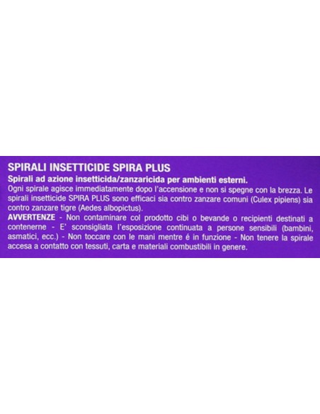 spira spirali antizanzara 10pz - spiralette - camping - spazi aperti: tuttocasashop.it: pulizia e cura della casa