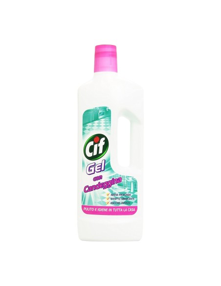 cif gel detergente con candeggina 750ml - igiene profonda - sbiancante: tuttocasashop.it: pulizia e cura della casa