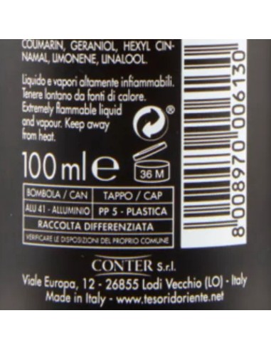 tesori d'oriente profumo aromatico vapo 100ml - orchidea della cina: tuttocasashop.it: igiene e cura della persona