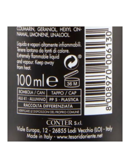 tesori d'oriente profumo aromatico vapo 100ml - orchidea della cina: tuttocasashop.it: igiene e cura della persona