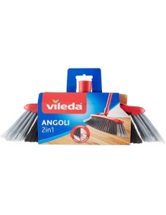 vileda scopa 2in1 angoli - doppia fibra - attacco universale a vite: tuttocasashop.it: pulizia e cura della casa