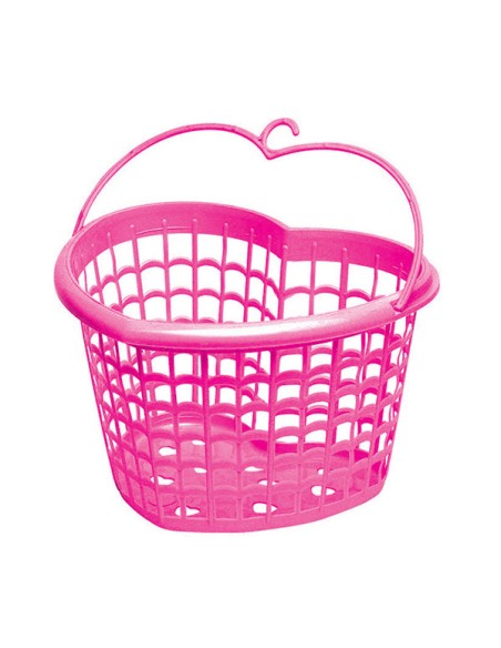 cestino portamollette a forma di cuore - con gancio - colori assortiti: tuttocasashop.it: prodotti per bucato e tessuti