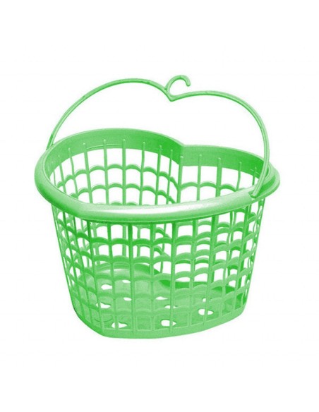 cestino portamollette a forma di cuore - con gancio - colori assortiti: tuttocasashop.it: prodotti per bucato e tessuti