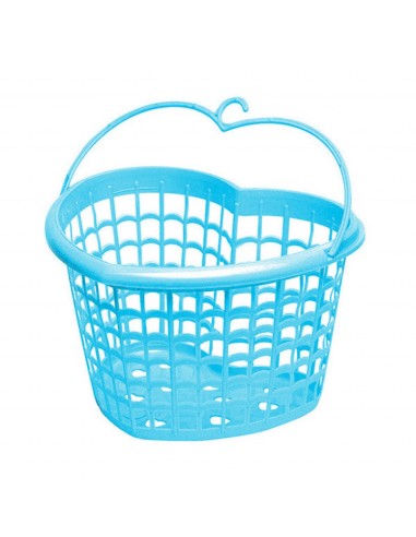 cestino portamollette a forma di cuore - con gancio - colori assortiti: tuttocasashop.it: prodotti per bucato e tessuti