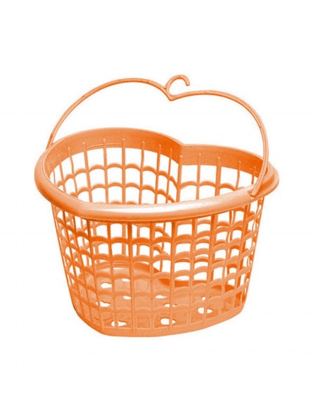 cestino portamollette a forma di cuore - con gancio - colori assortiti: tuttocasashop.it: prodotti per bucato e tessuti