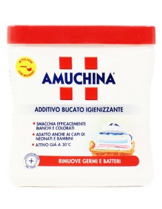 amuchina additivo disinfettante in polvere per bucato - 500 grammi: tuttocasashop.it: prodotti per bucato e tessuti
