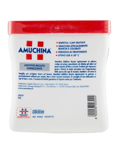 amuchina additivo disinfettante in polvere per bucato - 500 grammi: tuttocasashop.it: prodotti per bucato e tessuti