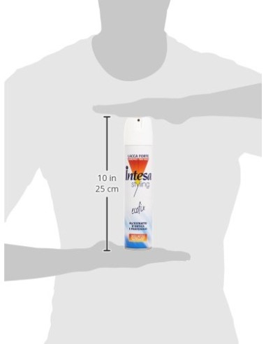 intesa lacca spray per capelli 300ml - fissaggio forte styling: tuttocasashop.it: igiene e cura della persona