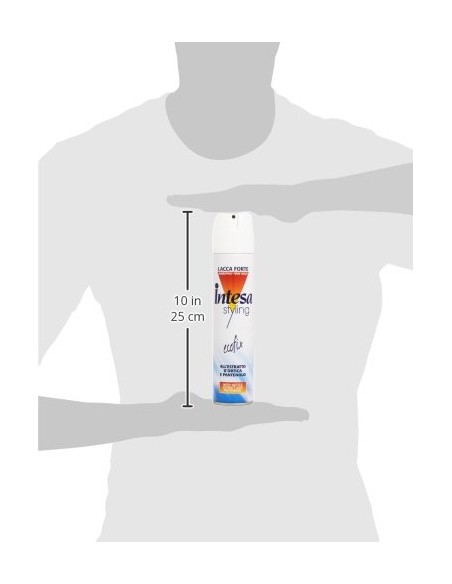 intesa lacca spray per capelli 300ml - fissaggio forte styling: tuttocasashop.it: igiene e cura della persona