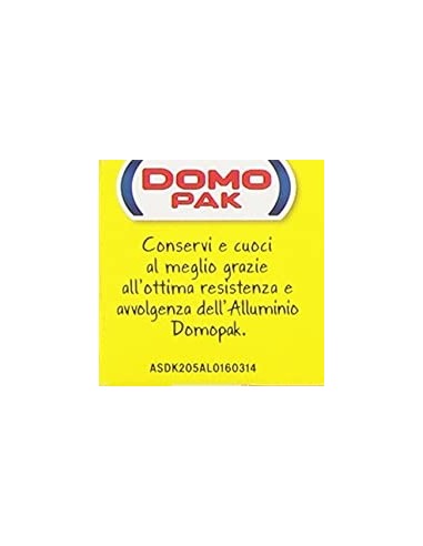 domopak alluminio per alimenti - 16 metri: tuttocasashop.it: carta & monouso