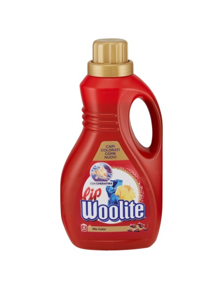 lip woolite mixcolor detersivo lavatrice e a mano - 1500ml - capi colorati: tuttocasashop.it: prodotti per bucato e tessuti