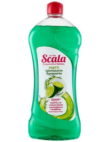scala detersivo a mano per piatti e stoviglie - 750ml - limone: tuttocasashop.it: pulizia e cura della casa