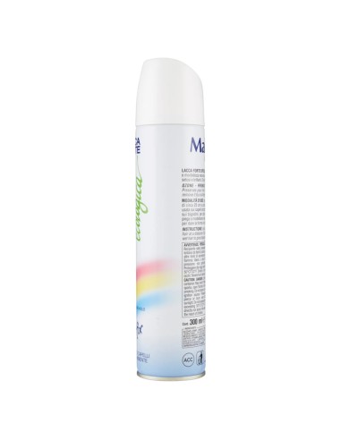 malizia ecologica lacca per capelli 300ml - fissaggio forte - ecofix: tuttocasashop.it: igiene e cura della persona