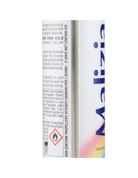 malizia ecologica lacca per capelli 300ml - fissaggio forte - ecofix: tuttocasashop.it: igiene e cura della persona