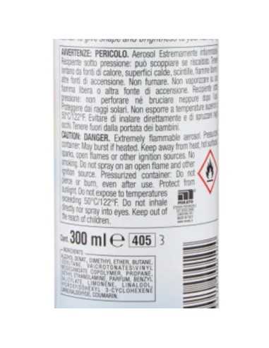 malizia ecologica lacca per capelli 300ml - fissaggio forte - ecofix: tuttocasashop.it: igiene e cura della persona