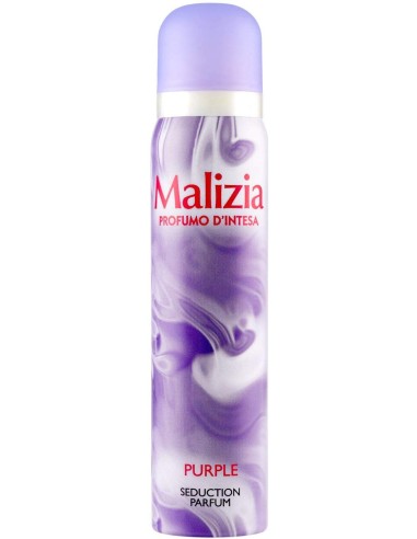 malizia deodorante spray donna - 100ml - purple: tuttocasashop.it: igiene e cura della persona