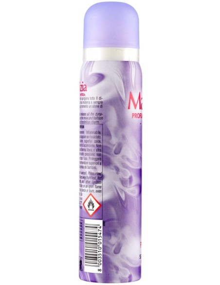 malizia deodorante spray donna - 100ml - purple: tuttocasashop.it: igiene e cura della persona