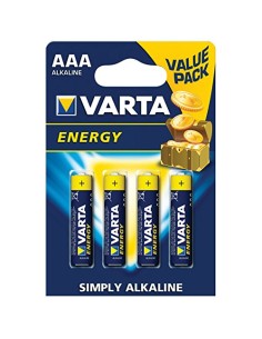 varta energy pile formato aaa ministilo alcaline 1.5v - 4 pezzi: tuttocasashop.it: altro - bazar