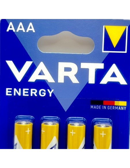 varta energy pile formato aaa ministilo alcaline 1.5v - 4 pezzi: tuttocasashop.it: altro - bazar