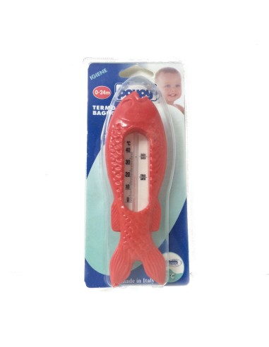 poupy termometro da bagno - pesce - 16cm - colori assortiti: tuttocasashop.it: igiene e cura della persona