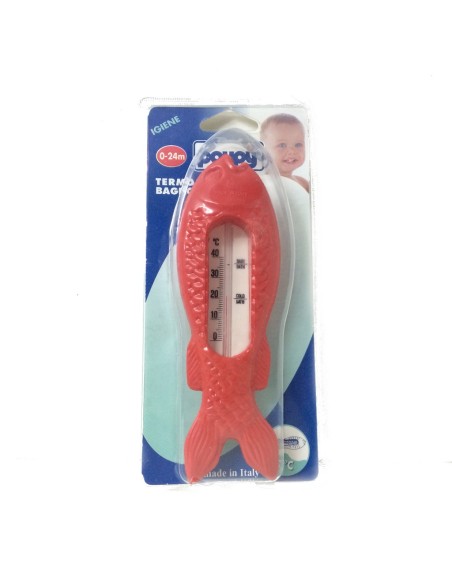 poupy termometro da bagno - pesce - 16cm - colori assortiti: tuttocasashop.it: igiene e cura della persona